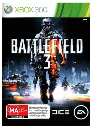 Battlefield 3 Xbox 360 Game Good Condition With Manual (GE)
