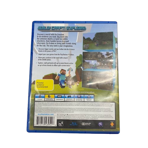 PlayStation 4 PS4 Minecraft (NG)