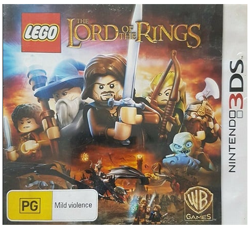 Lego Lord Of The Rings Nintendo 3DS Cartridge Only (CP)