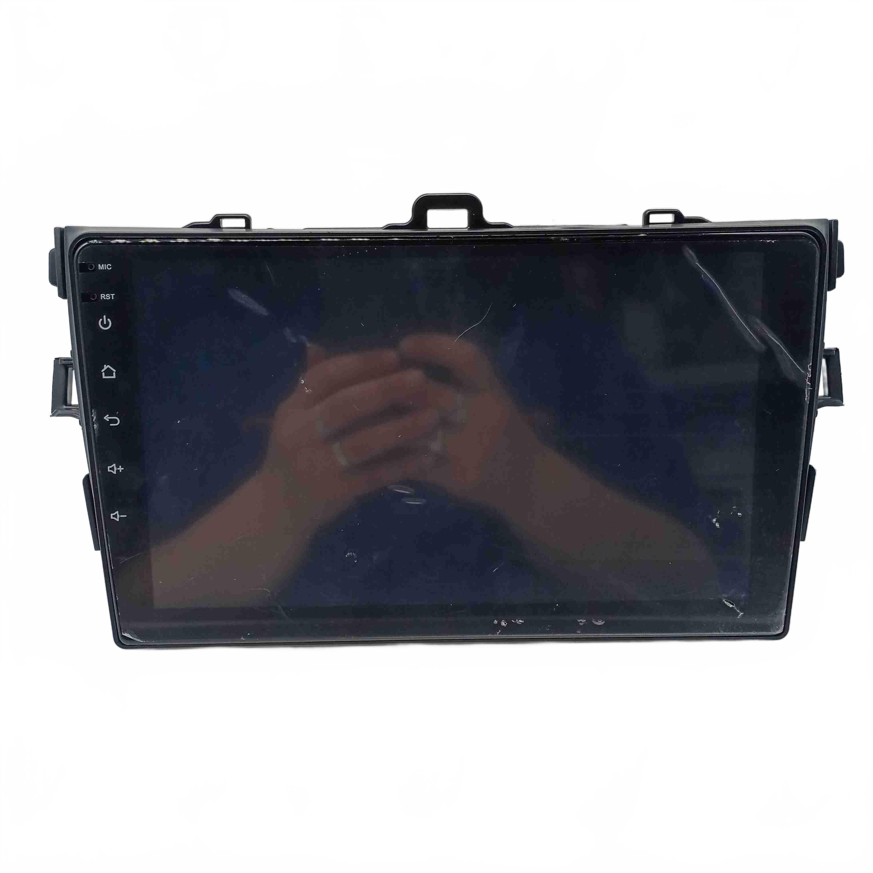 Incartech Car Stereo Suzuki, 9in Screen, Black, With Box, Manual, Wiring Harness, Mounting Brackets + Microphone **One Clip Broken Off** (CP 1435388)