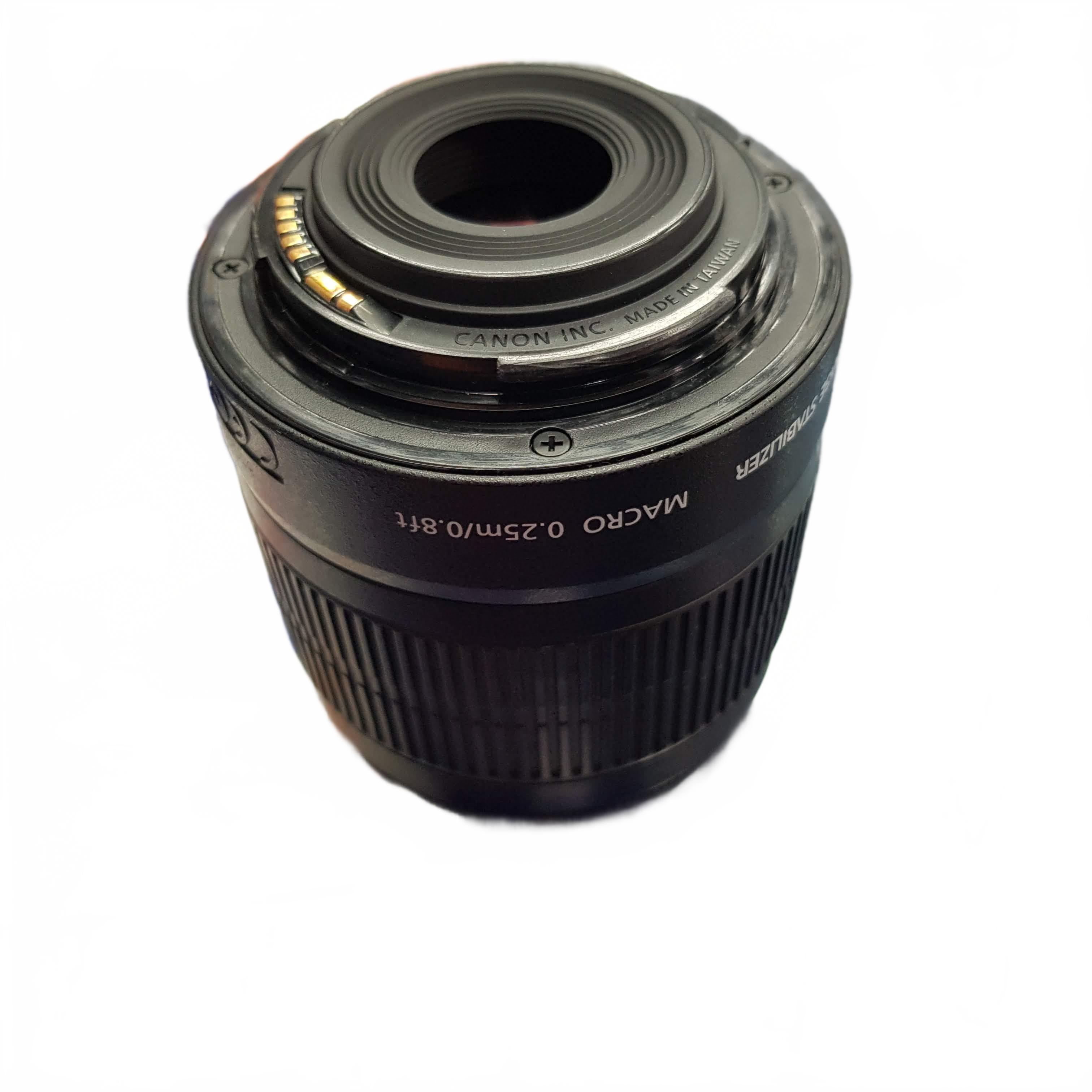 Cannon Lens 18-55mm Black with Lens Bag (1425394) (NR)