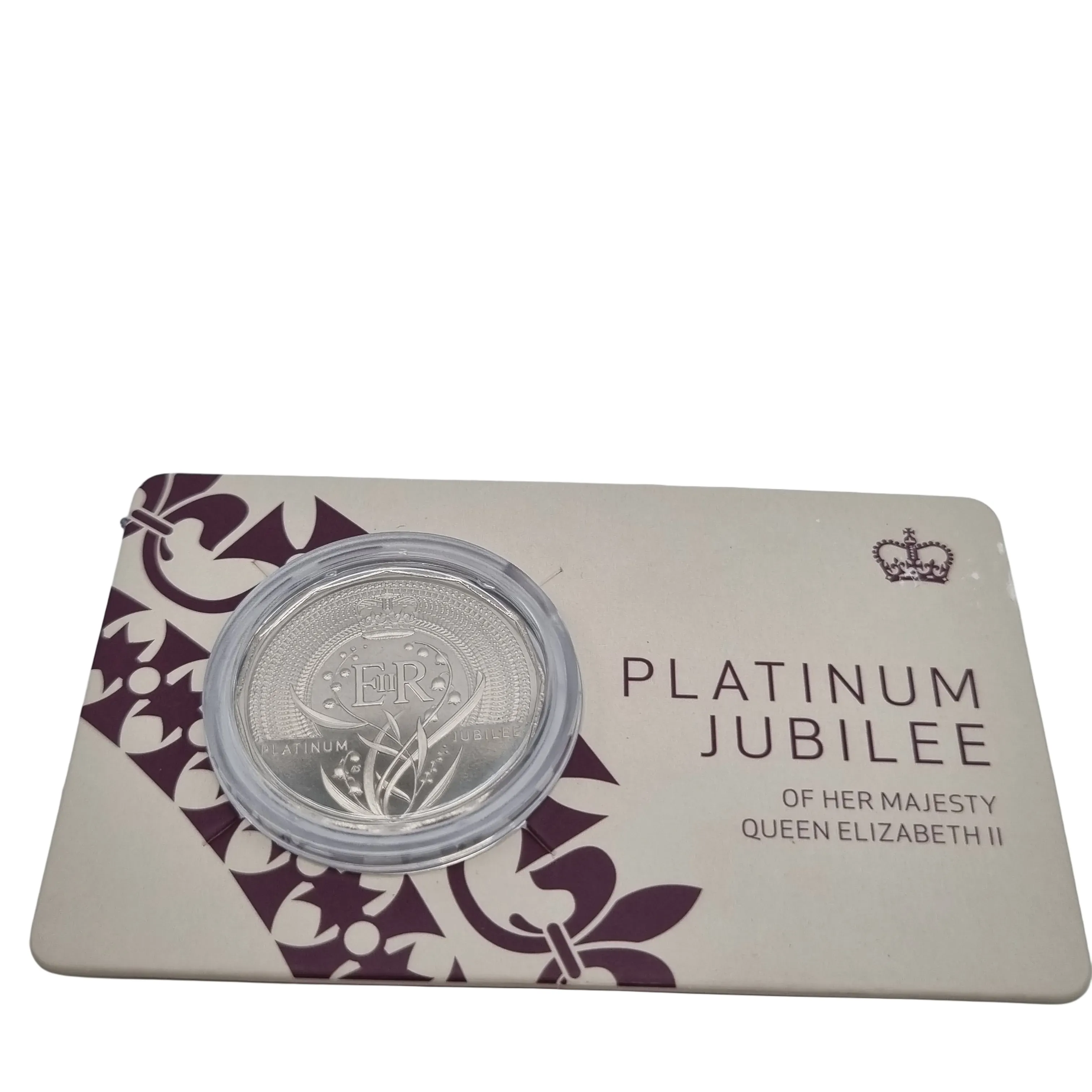 2022 50c Platinum Jubilee Of HM Queen Elizabeth II Uncirculated Coin