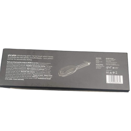 GHD Glide Hair Straightener Hot Brush, Black, Good Condition, With Box (No Internal Packaging)