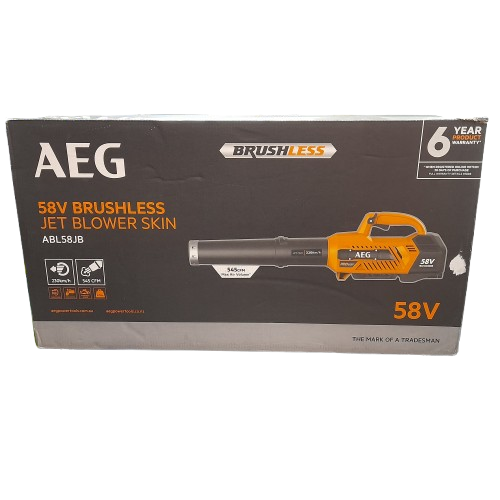 AEG ABL58JB 58V Brushless Jet Blower Skin Only with Box (LN)