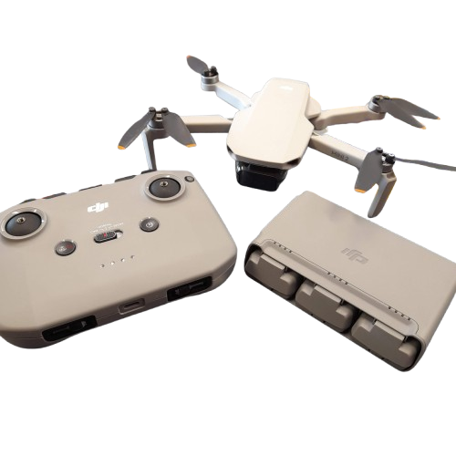 DJI Drone Mini 2 WSith Controller 3 Batteries And Case (GE)