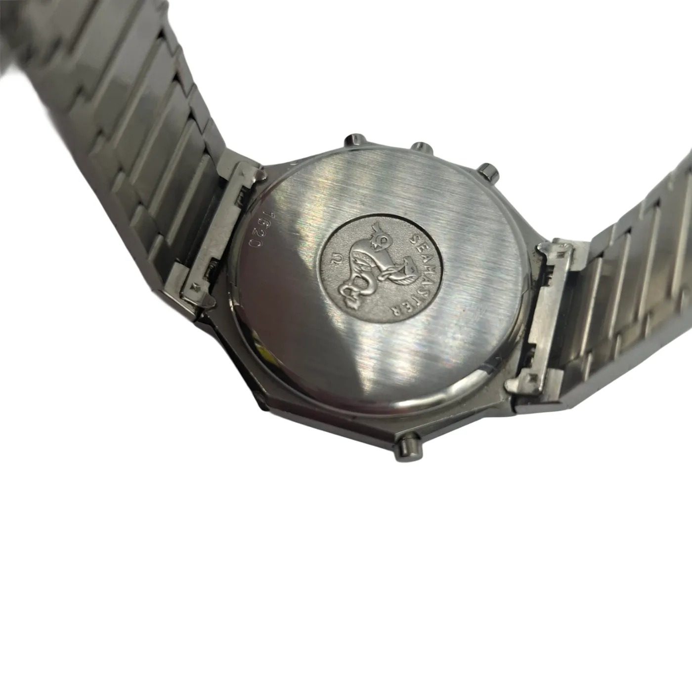 Omega Seamaster 1620 Digital Silver Steel Band Watch (WR 1415817)