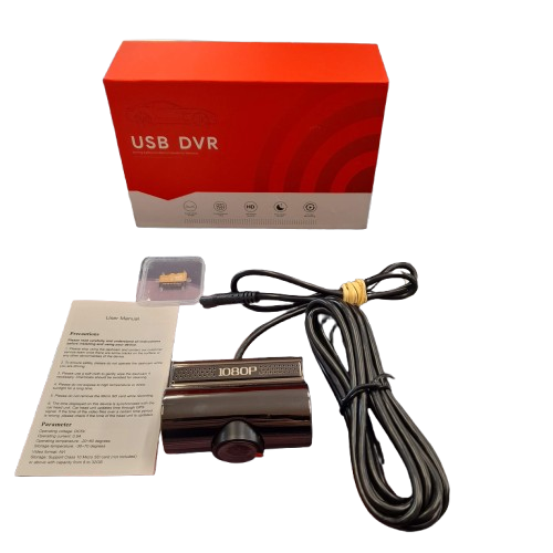 Generic Dash Camera 1080P With Micro SD Card, USB Cord, Box And Manual (GE1356034)