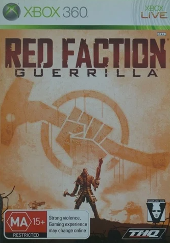 Red Faction: Guerrilla Xbox 360 Good Condition with Manual (LN)