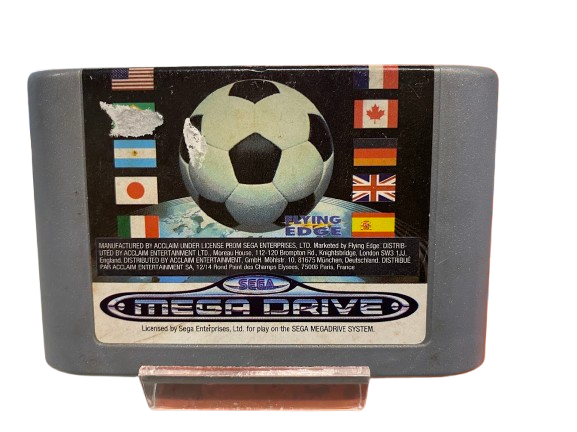 Sony Mega Drive Game Champions World Class Soccer (NG)