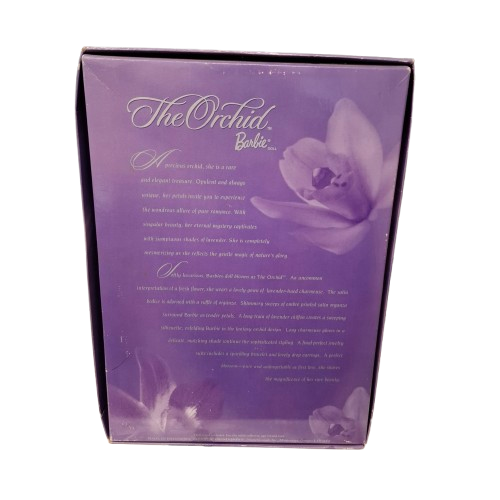 Mattel Barbie “The Orchid” – Flowers in Fashion Collection – Boxed Collector Doll (JN)