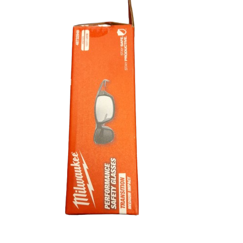 Milwaukee Safety Glasses 48732949 Transition Lens (LN)
