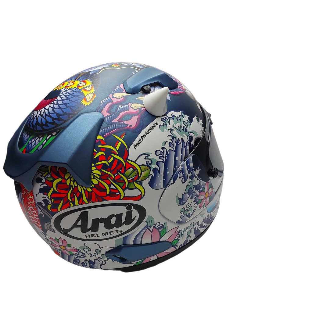 Arai Motorbike Helmet QV-Pro BCE22-05 Blue Size XS (GB 1424101)