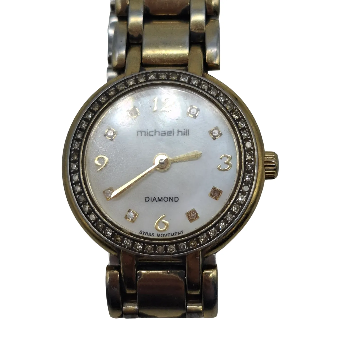 Michael Hill Ladies Watch 9350 Silver Stainless Steel Band (WR 1410602)