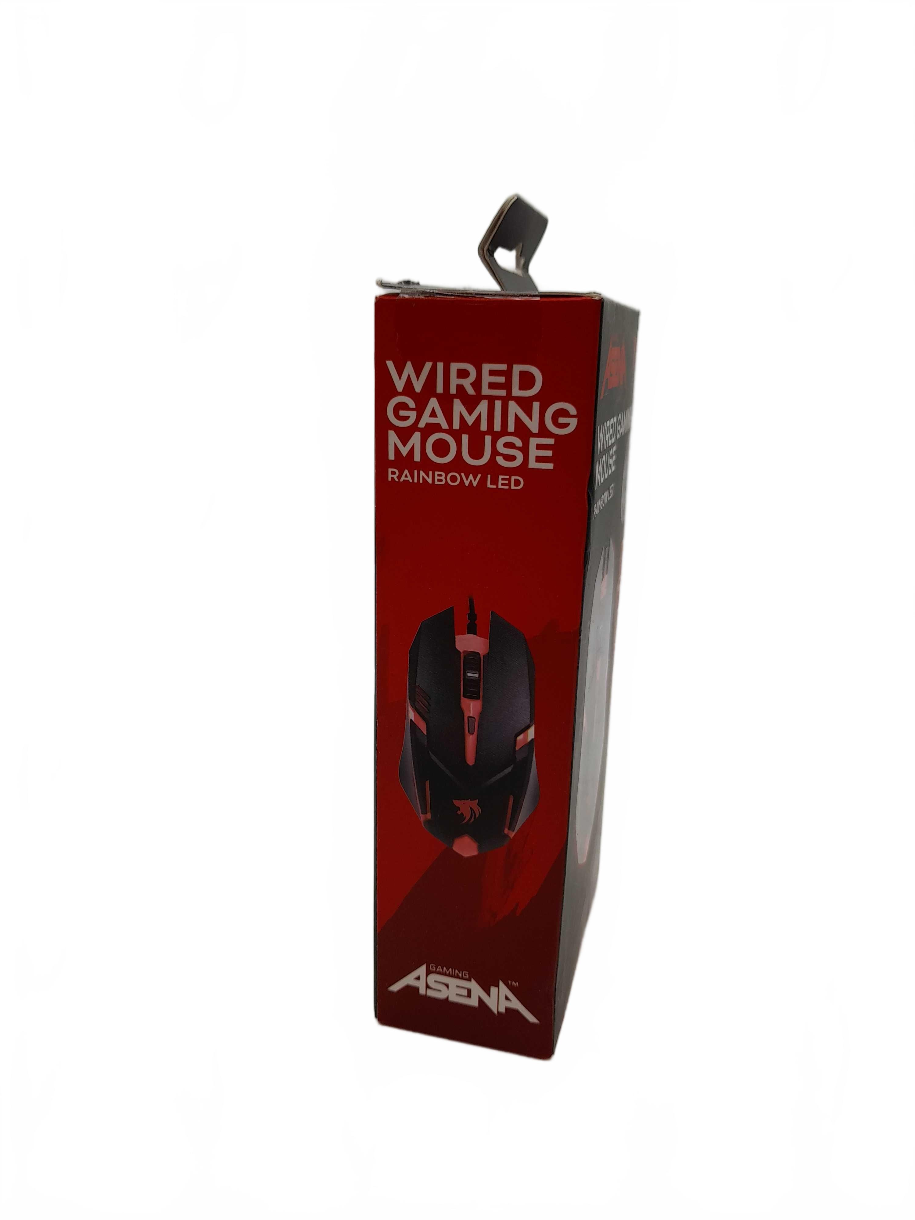 Asena Gaming Mouse Red Black (WL 1433302)