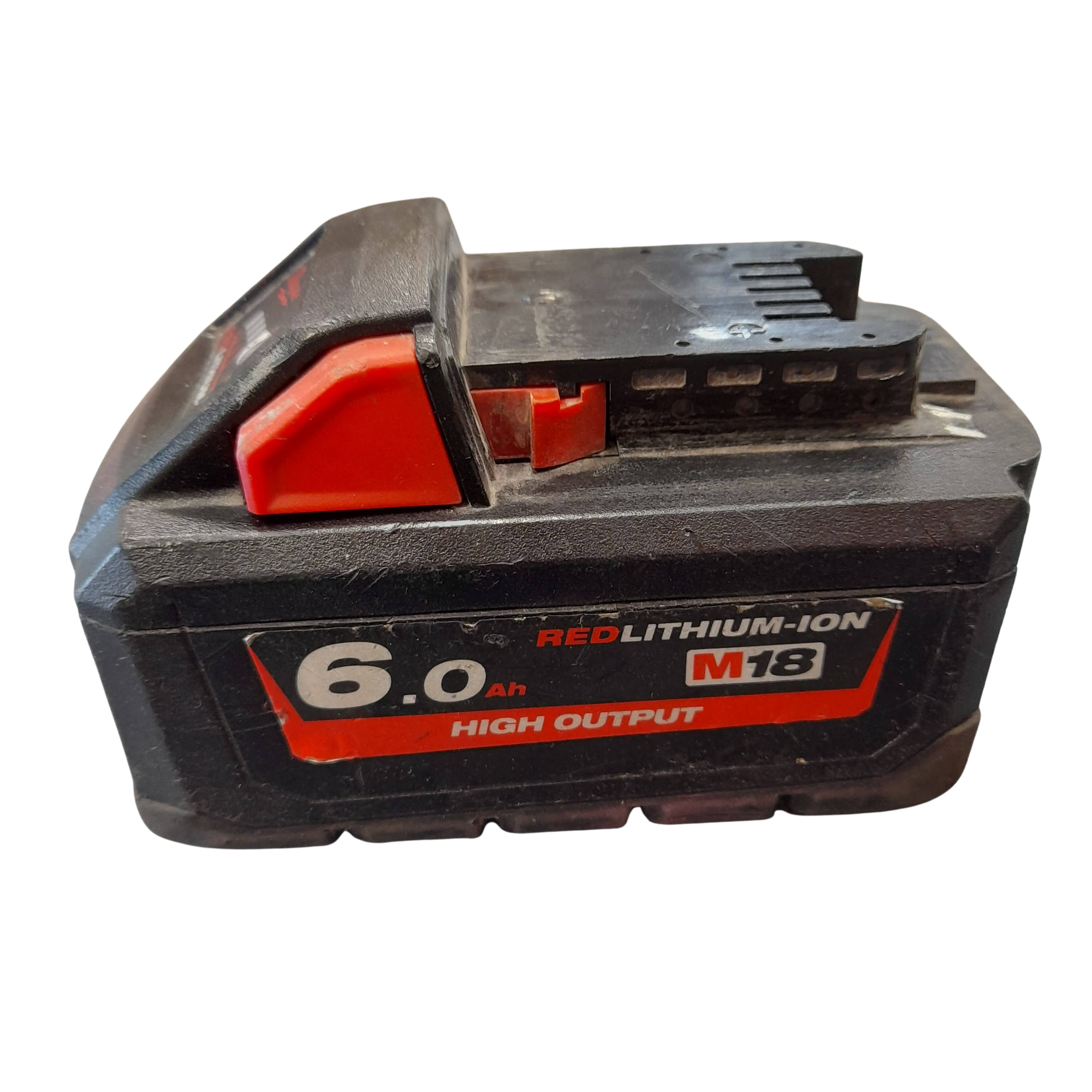 Milwaukee M18™ REDLITHIUM™ HIGH OUTPUT™ 6.0Ah Battery (M18HB6) Spray Paint On Bottom (GE 1400830)