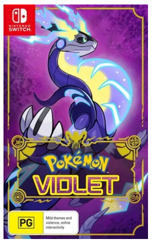 Pokemon Violet Nintendo Switch Game With Case (CP-1346282)