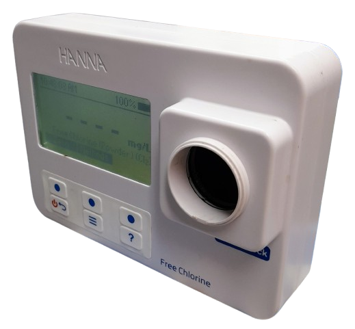 Hanna Instruments IC-HI97771 Free Chlorine and Ultra High Range Total Chlorine Portable Photometer