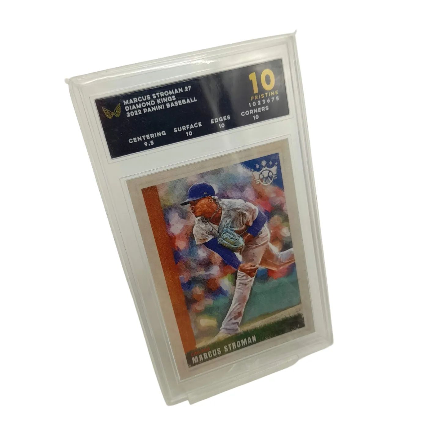 Marcus Stroman #27 Diamond Trading Card – Pristine 10 (WL1374556)