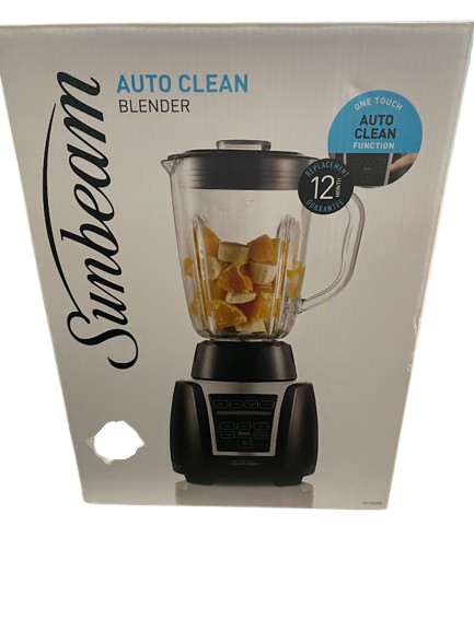 Sunbeam Auto Clean Blender PBT3000BK Black (NR) *PICK UP ONLY*