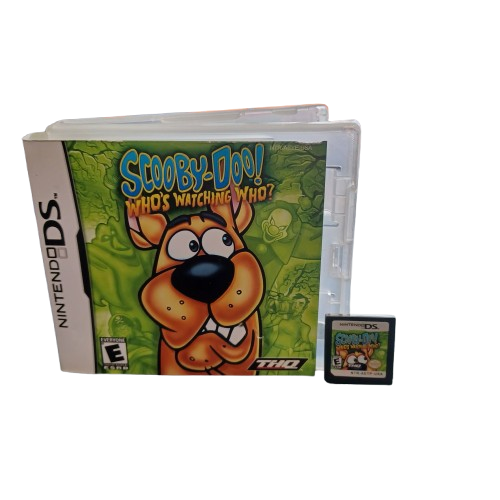 Scooby-Doo! Who’s Watching Who? Nintendo DS, ESRB Edition, Good Condition With Case No Manual (LE 1428351)