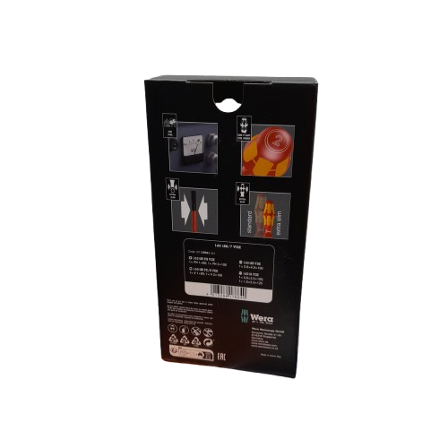 Wera 7-Piece VDE Insulated Screwdriver Set  (LN)