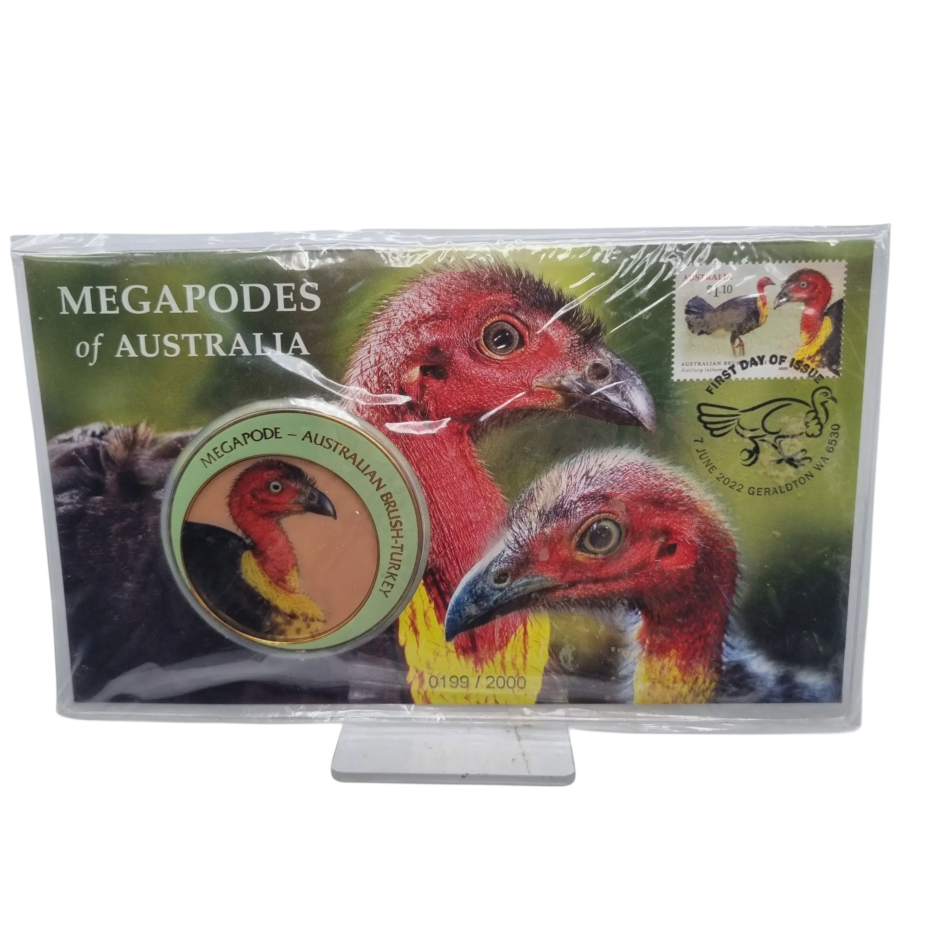 Australia Post: Megapodes of Australia Medallion #0199/2000
