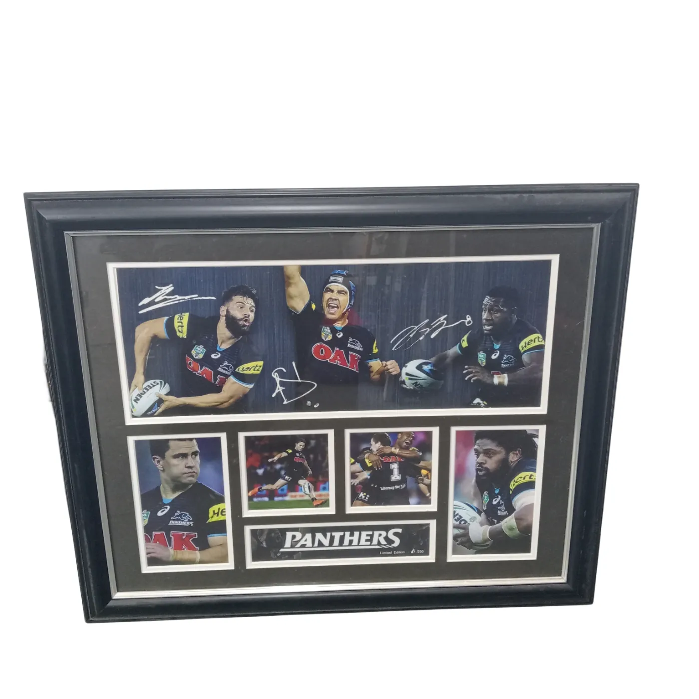 Penrith Panthers Limited Edition Frame 81/250 with Certificate of Authenticity (WR 1396233) **Pick Up Only**
