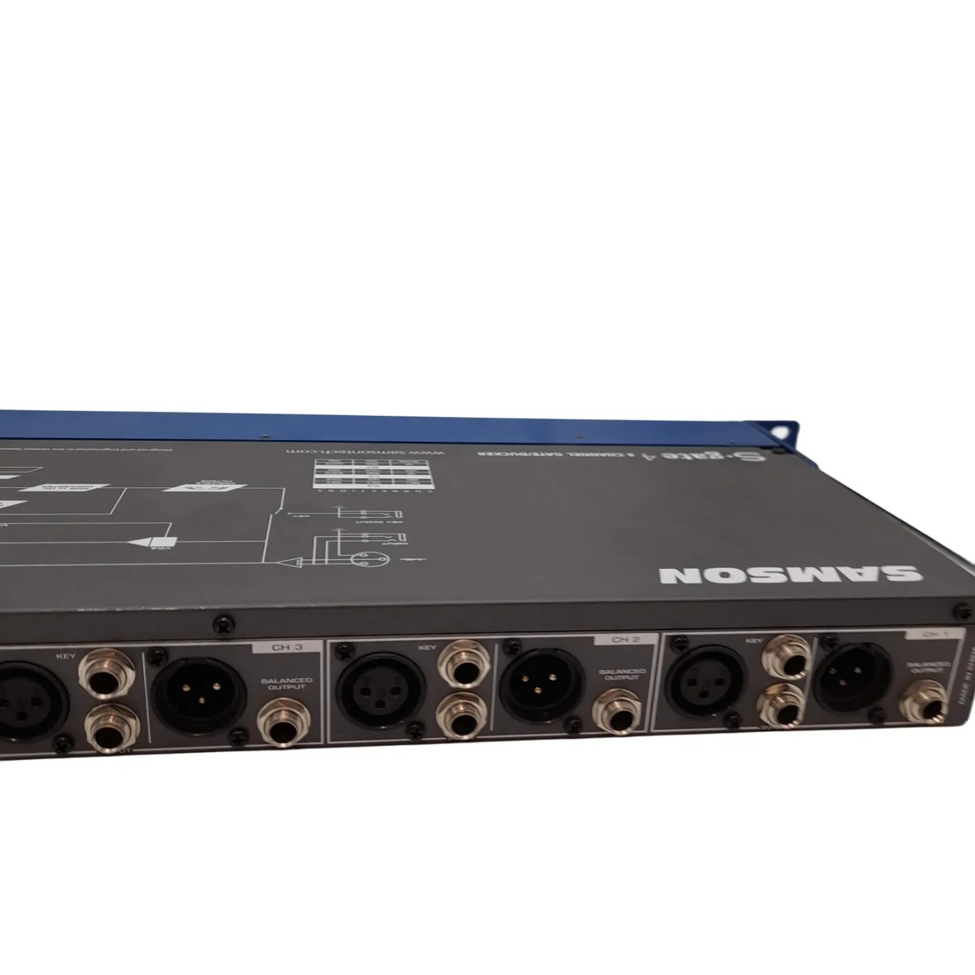 Samson S.Gate 4 Switch Panel Blue/Black (WL 1420935)