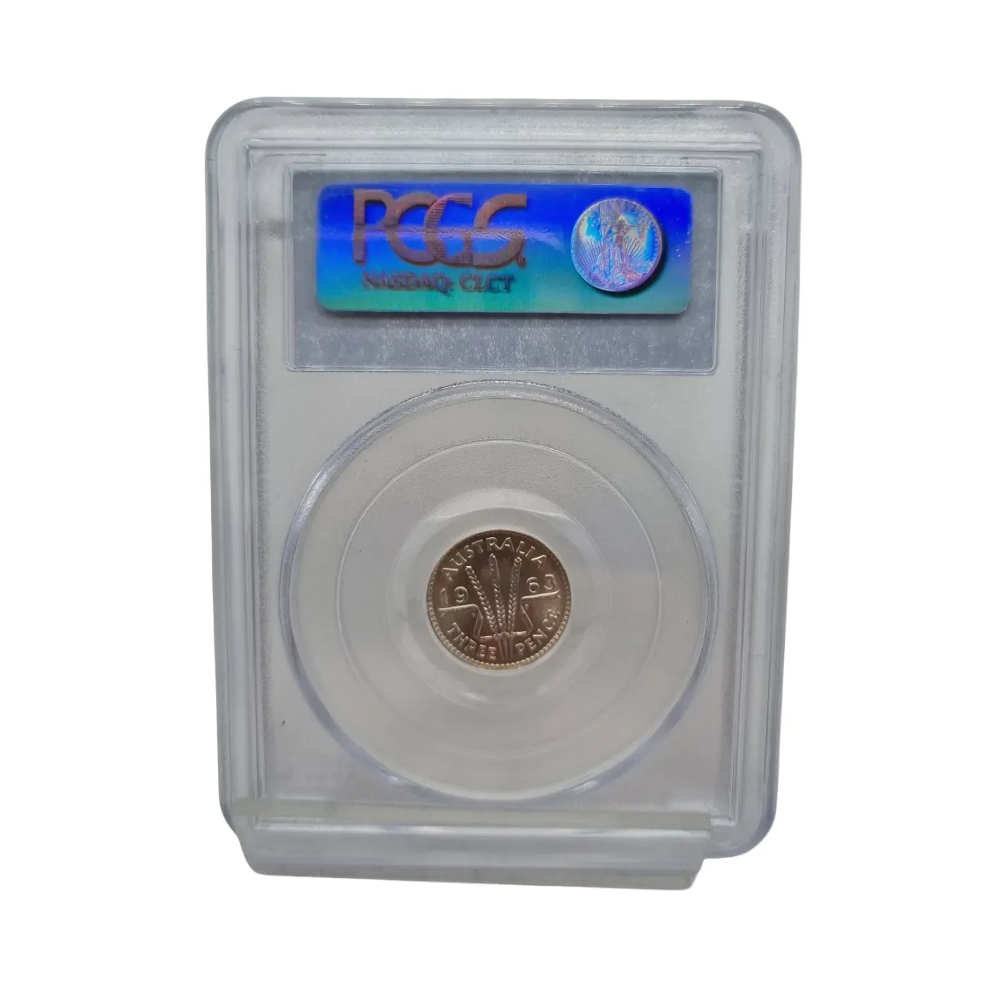 PCGS MS66 Coin 1963 Three Pence (WR1366550)