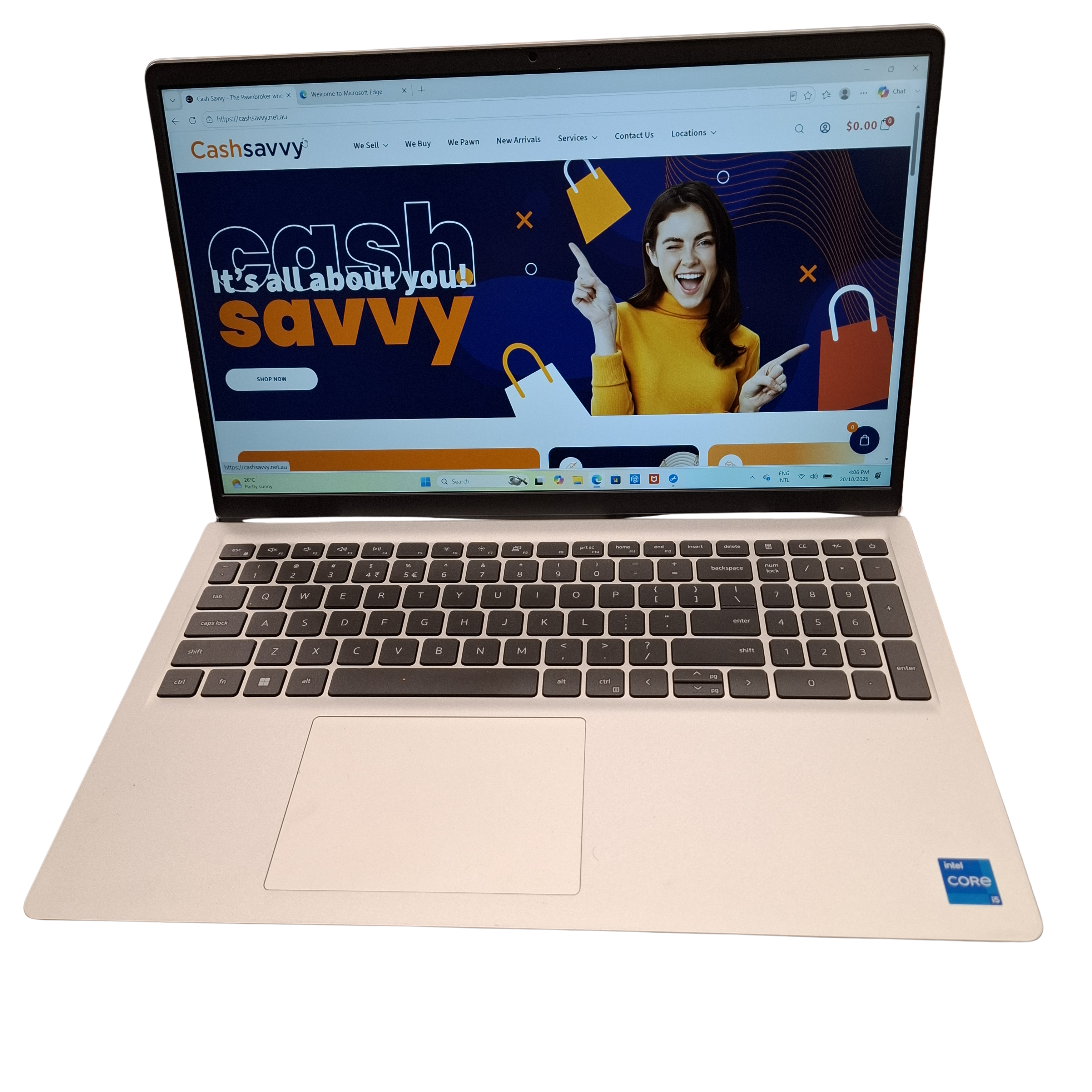 Dell Laptop DC1520 Silver (1437548) (JN)