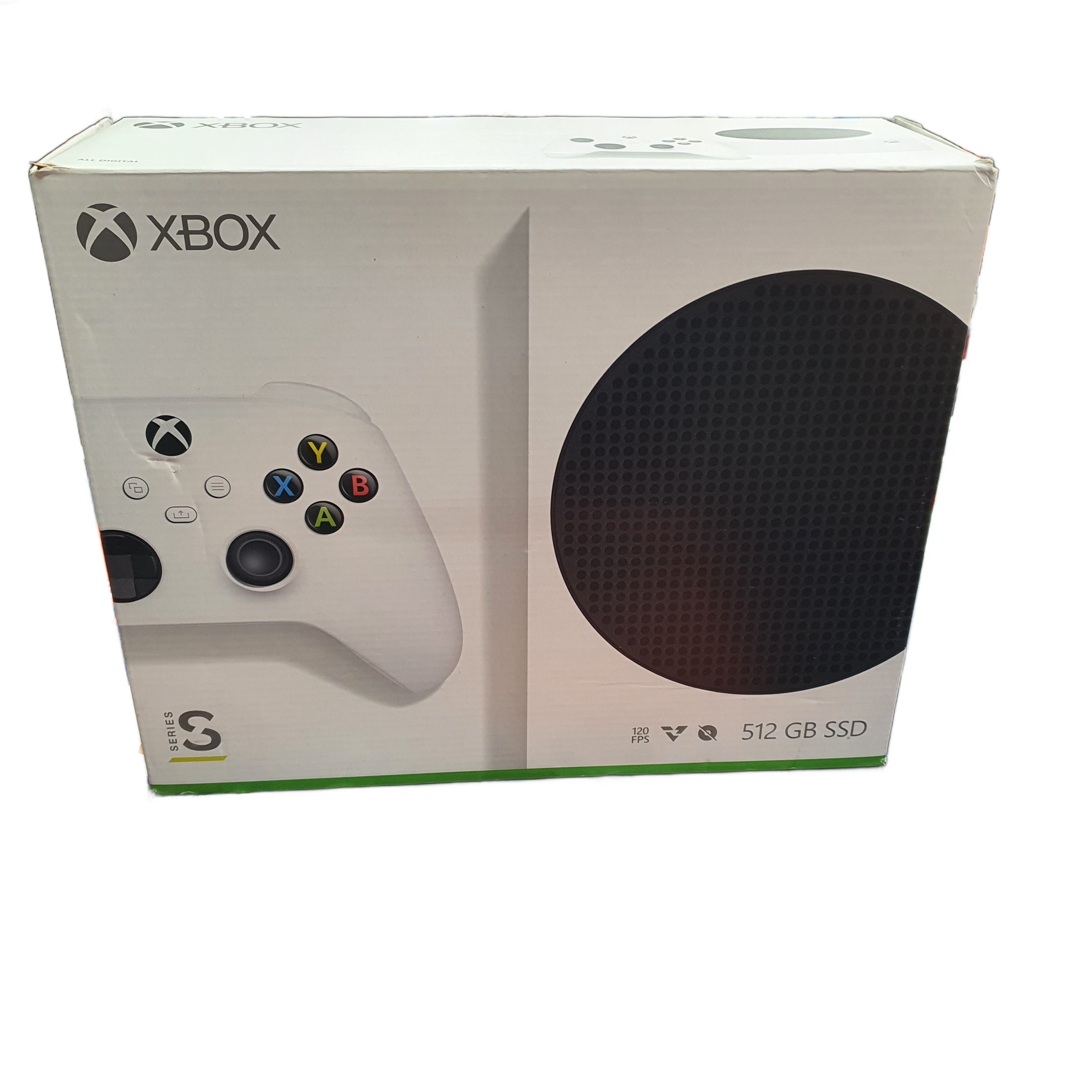 Microsoft Xbox Series S 512GB White Console (1883) with 2 Controllers (1427002) (MR)