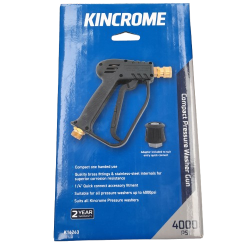 Kincrome Compact Pressure Washer Gun K16263 (LN)