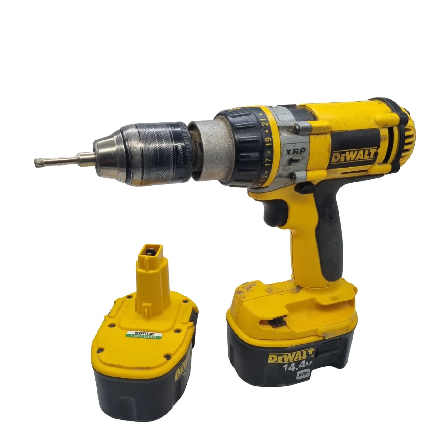 Dewalt DC984 Cordless Drill + 2x 14.4V Batteries + Case (WR)