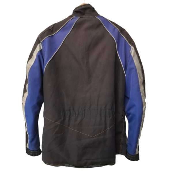 Rjays Motorbike Jacket Voyager 2 Blue Black Grey Size XL Mens Waterproof (JN)
