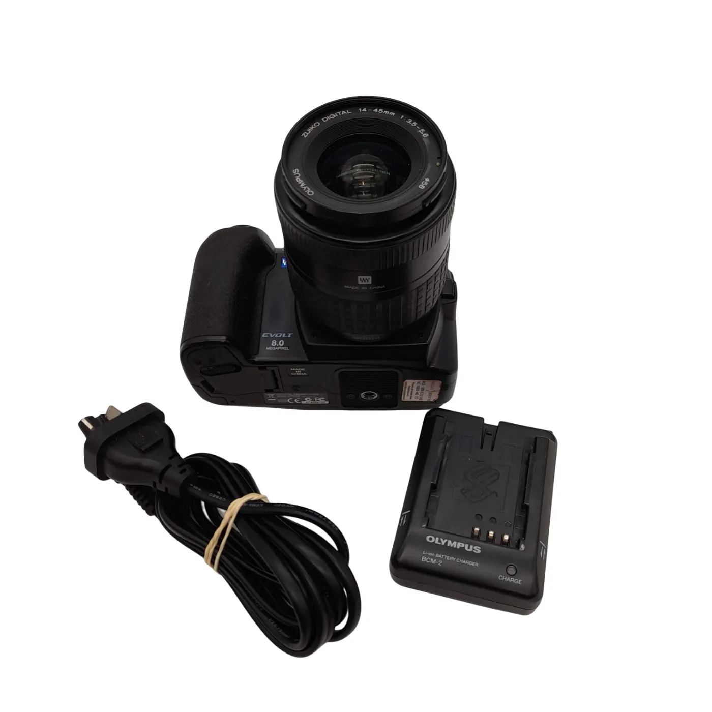 Olympus E500 Evolt Digital Camera Black With 14-45mm Lens + Battery + Charger (WL 1420950)