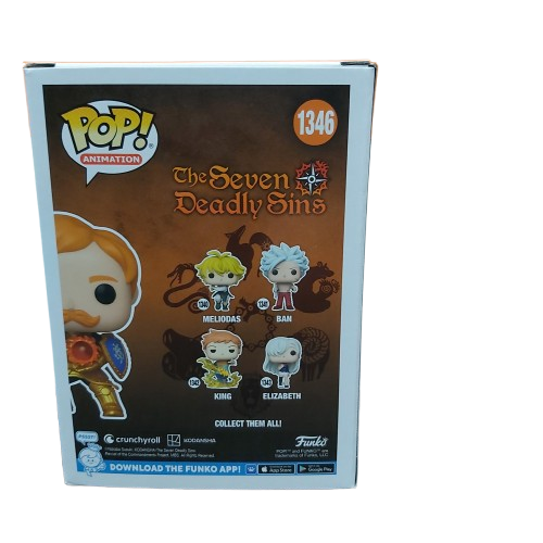 Funko Pop Escanor The Seven Deadly Sin Number 1346 Good Condition (CP1344602)