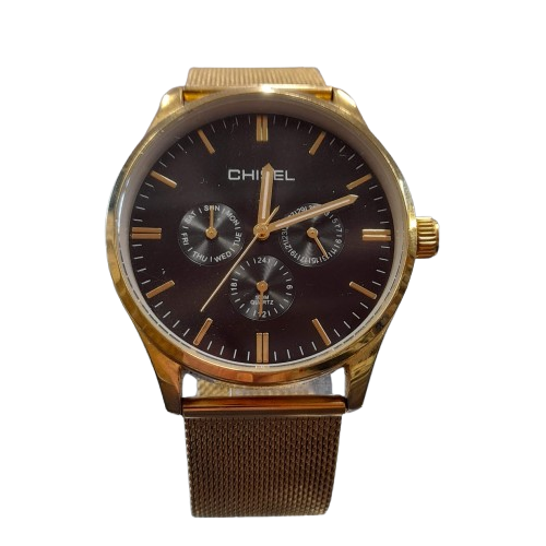 Chisel Men’s Gold Tone Watch (GE)