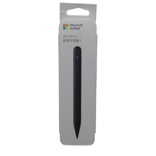 Microsoft Surface Slim Pen 2 (1962), Black, Like New, Sealed In Box, Slight Damage To Cardboard (LE 1364607)