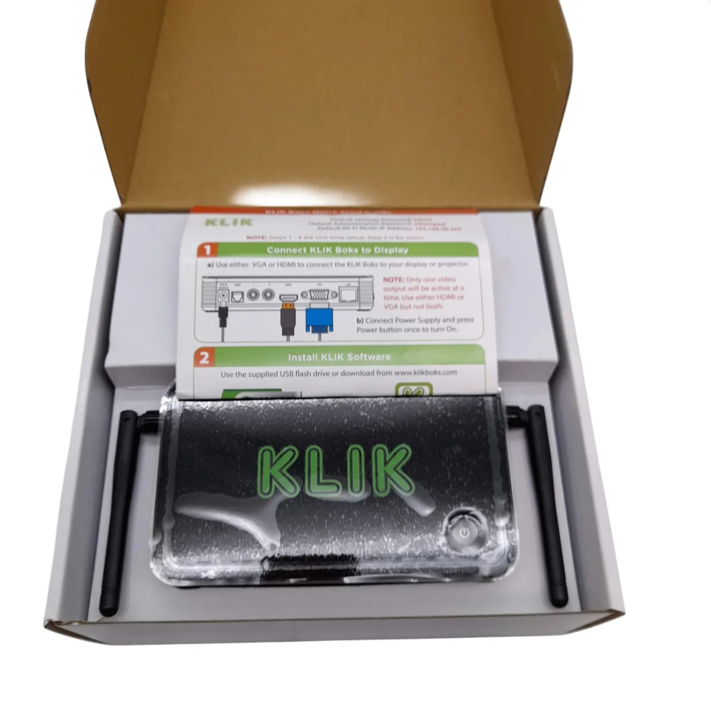 Klik Streamer Pack Boks Plus Black (WL 1420927)