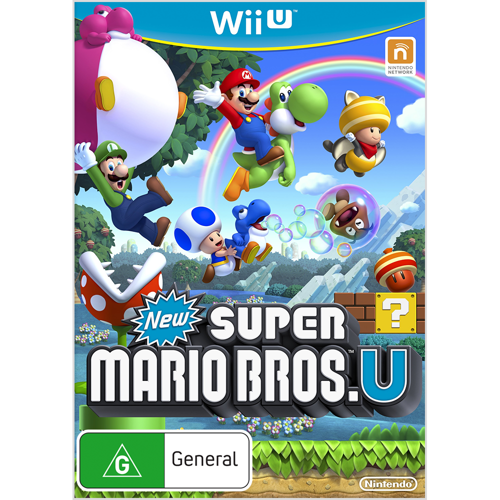 Wii U Games Super Mario Bros U (NG)
