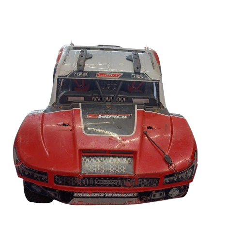 Shiroi Remote Control Truck Team Corally Red And White Will need some Repair’s done PICK UP ONLY