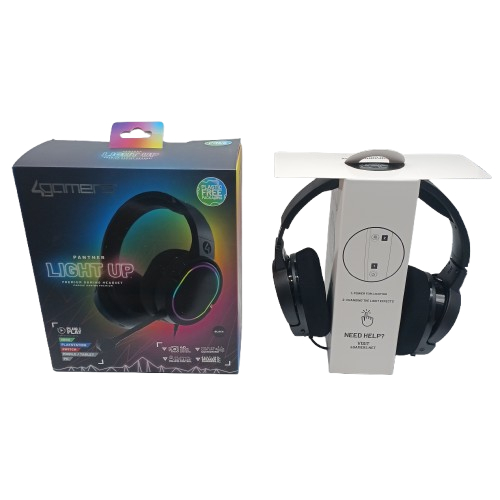 4Gamers Dusk Series Panther Headset (XP-PANTHER-LED) (CP 1408679)