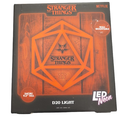Stranger Things D20 Light LED Neon Red (LN)