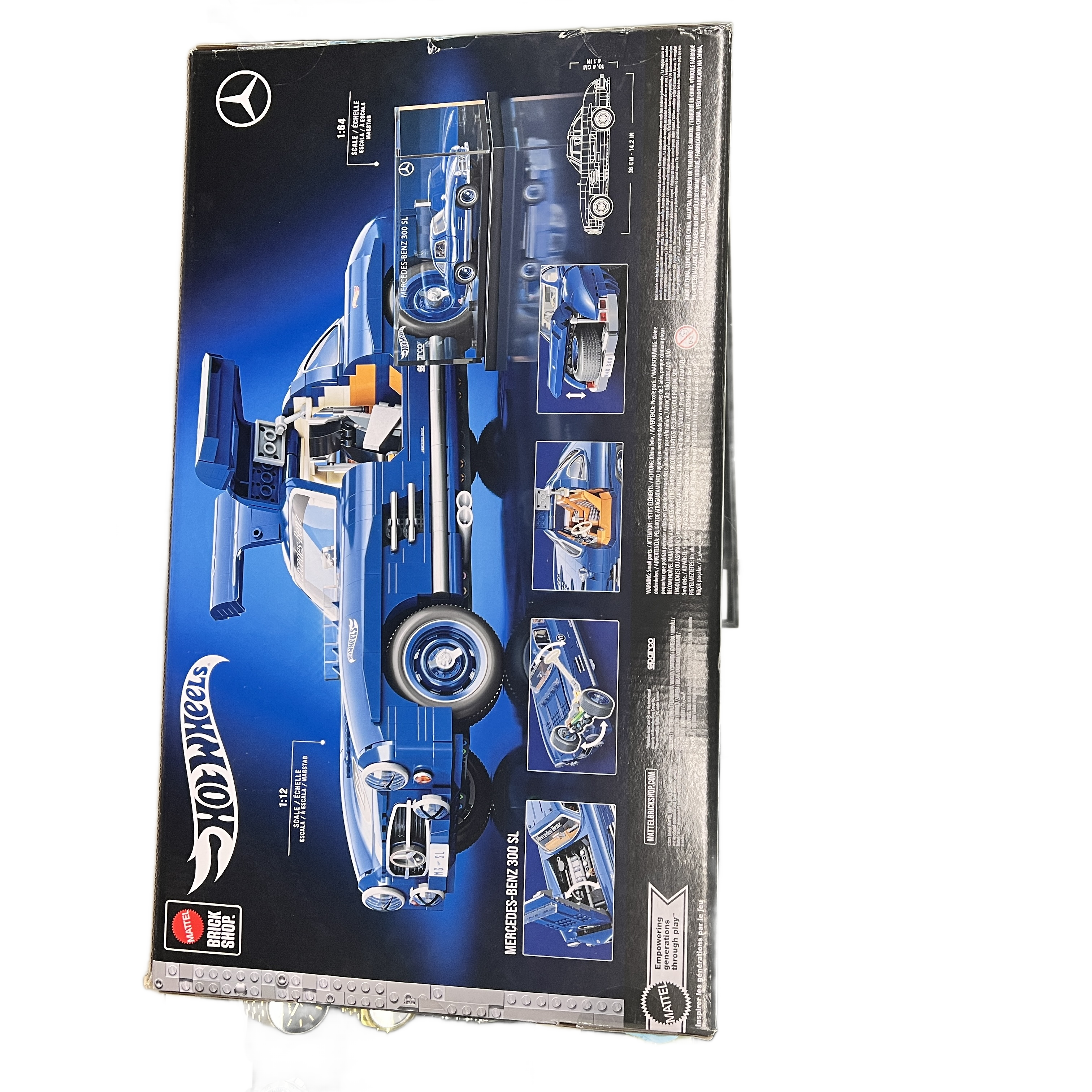 Hot Wheels Mercedes-Benz 300 SL 1:12 Scale Model (MK)