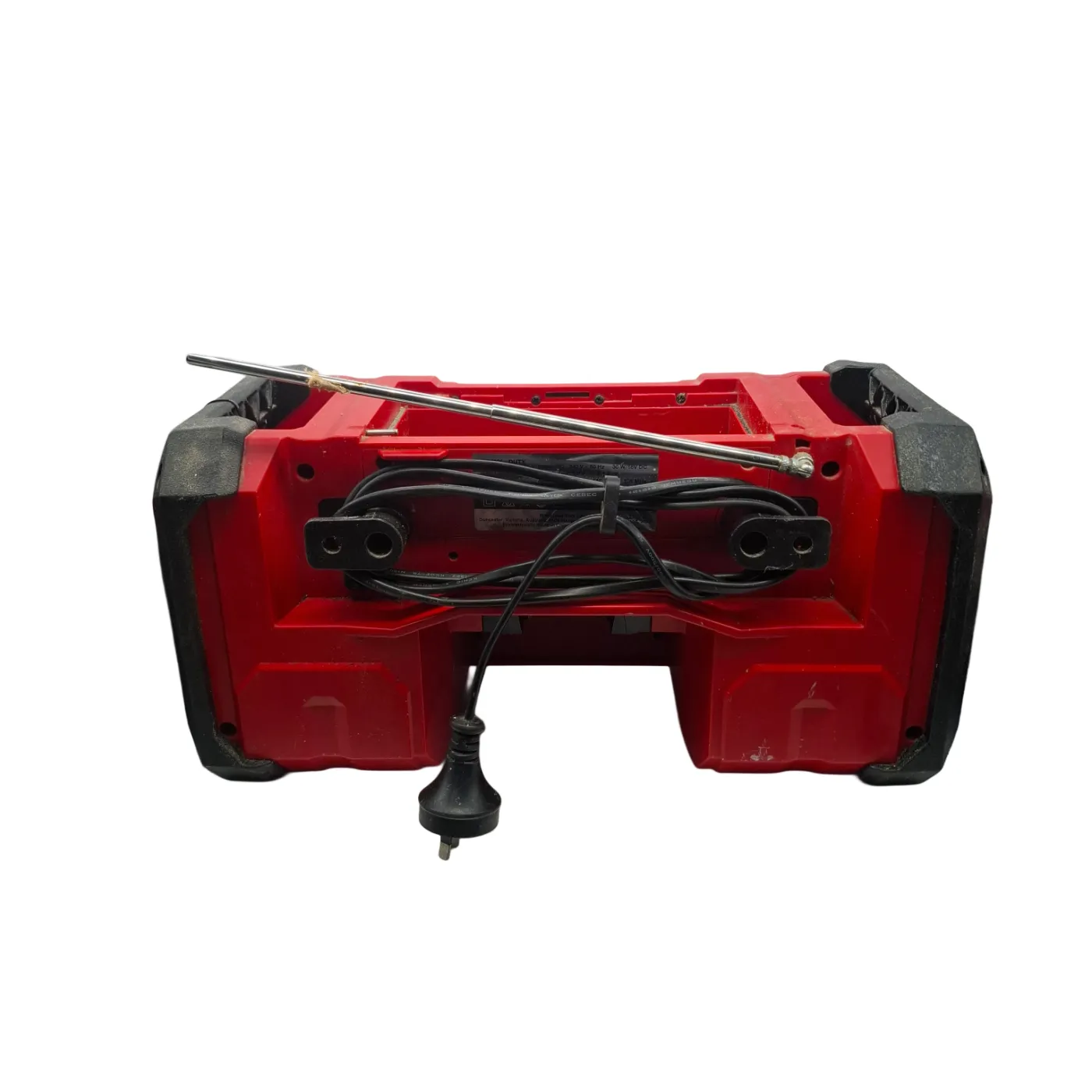 Milwaukee M18JSR Jobsite Radio *Skin Only* Broken and Rusty Antenna (WR 1410458)