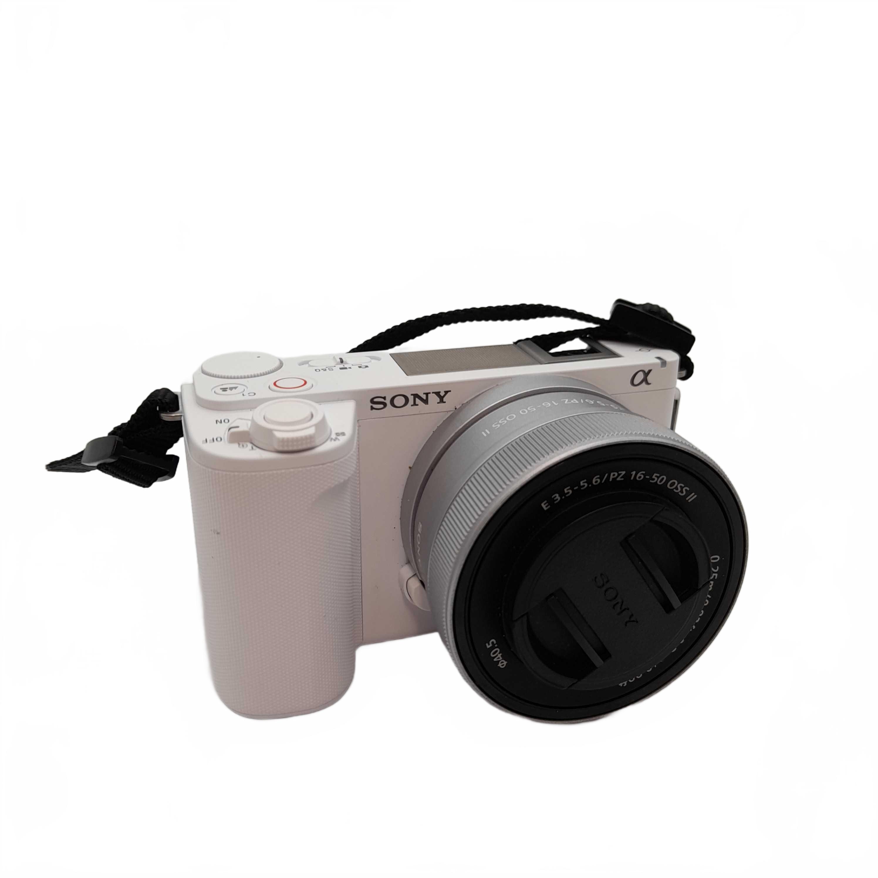Sony Digital Camera ZV-E10M2 Silver White with 16-50mm Lens + Battery + USB C (WL 1425064)
