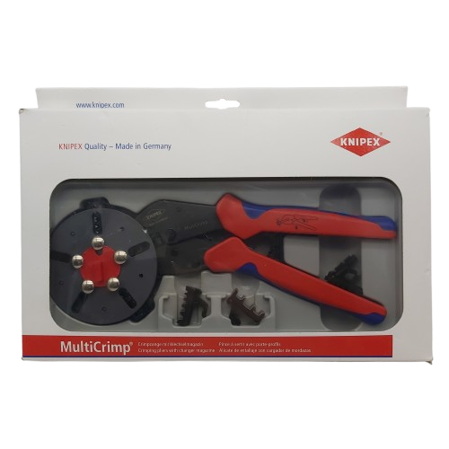 Knipex Multicrimp Tool In Box With Attatchments (WR-1350179)