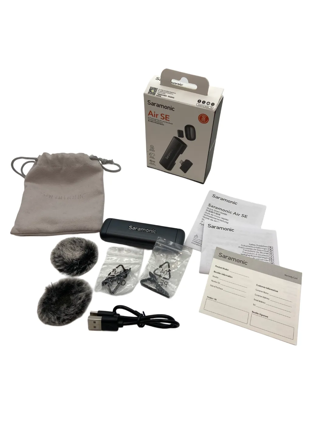Saramonic Air SE Wireless Microphone Air SE Black (WL 1428692)