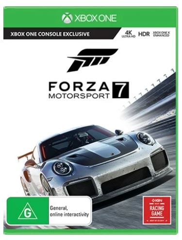 Xbox One Forza Motorsport 7, Very Good Condition, With Case, No Manual
