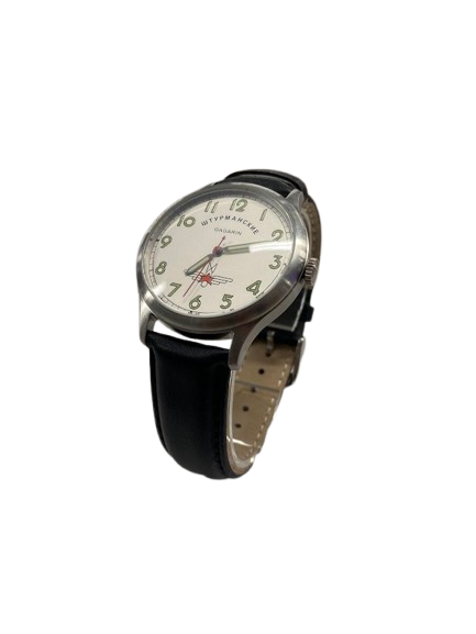 Sturmanskie Gagarin White Dial Analog Watch STW13306GS (NG)
